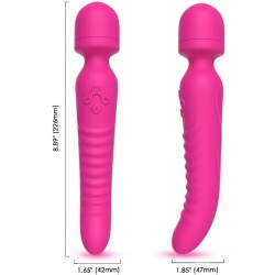 ARMONY - MISSION MASSAGER and VIBRATOR HEAT EFFECT FUCHSIA