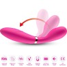 ARMONY - Y-WAND MASSAGER and VIBRATOR DOUBLE HEAD FUCHSIA