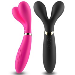 ARMONY - Y-WAND MASSAGER and VIBRATOR DOUBLE HEAD FUCHSIA