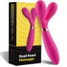 ARMONY - Y-WAND MASSAGER and VIBRATOR DOPPELKOPF FUCHSIA