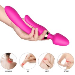 ARMONY - MASSEUR and VIBRATEUR LAPIN FUCHSIA