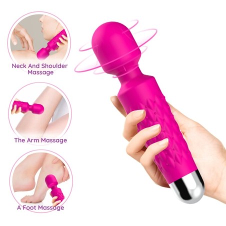 ARMONY - POSTMAN MASSAGER and VIBRATOR SUPER FLEXIBLER KOPF FUCHSIA