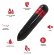 ARMONY - PROIETTILE VIBRATORE ROCKET NERO ARMONY - PROIETTILE VIBRATORE ROCKET NERO