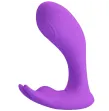 PRETTY LOVE - IDABELLE VIBRATION and PULSATION REMOTE CONTROL VIOLET PRETTY LOVE - IDABELLE VIBRATION and PULSATION REMOTE CONTROL VIOLET