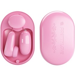 PRETTY LOVE - MAGIC BOX VIBRATIONSKUGEL and ROSA STIMULATOR