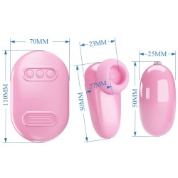 PRETTY LOVE - MAGIC BOX VIBRATIONSKUGEL and ROSA STIMULATOR