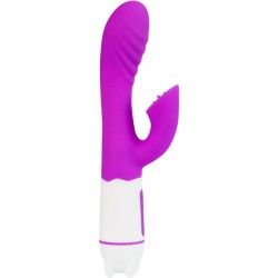ARMONY - HAPPY VIBRADOR and ESTIMULADOR CON LENGUA RECARGABLE VIOLETA