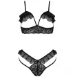 PASSION - DOLLY SET DUE PEZZI NERO L-XL PASSION - DOLLY SET DUE PEZZI NERO L-XL