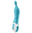 SATISFYER - AMAZING 2 ASPOT VIBRATOR TURQUOISE SATISFYER - AMAZING 2 ASPOT VIBRATOR TURQUOISE