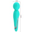 PRETTY LOVE - WALTER VIBRATEUR WAND AQUA VERT PRETTY LOVE - WALTER VIBRATEUR WAND AQUA VERT