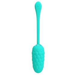 PRETTY LOVE - OEUF VIBRANT TEXTURE MARINE RECHARGEABLE AQUA GREEN