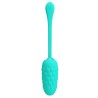PRETTY LOVE - OEUF VIBRANT TEXTURE MARINE RECHARGEABLE AQUA GREEN