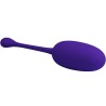 PRETTY LOVE - KNUCKER PURPLE RECHARGEABLE VIBRATING EGG