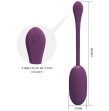 PRETTY LOVE - DOREEN PURPLE RECHARGEABLE VIBRATING EGG PRETTY LOVE - DOREEN PURPLE RECHARGEABLE VIBRATING EGG