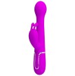 PRETTY LOVE - VIBRATORE DEJON RABBIT 3 IN 1 VIOLA MULTIFUNZIONE PRETTY LOVE - VIBRATORE DEJON RABBIT 3 IN 1 VIOLA MULTIFUNZIONE