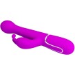 PRETTY LOVE - VIBRATORE DEJON RABBIT 3 IN 1 VIOLA MULTIFUNZIONE PRETTY LOVE - VIBRATORE DEJON RABBIT 3 IN 1 VIOLA MULTIFUNZIONE