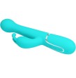 PRETTY LOVE - DEJON RABBIT VIBRATOR 3 IN 1 MULTIFUNCTION AQUA GREEN PRETTY LOVE - DEJON RABBIT VIBRATOR 3 IN 1 MULTIFUNCTION AQUA GREEN