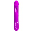 PRETTY LOVE - VIBRATORE DEJON RABBIT 3 IN 1 MULTIFUNZIONE FUCSIA