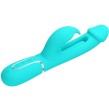 PRETTY LOVE - VIBRATEUR DEJON RABBIT 3 EN 1 MULTIFONCTION VERT AQUA PRETTY LOVE - VIBRATEUR DEJON RABBIT 3 EN 1 MULTIFONCTION VERT AQUA