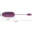 PRETTY LOVE - NYMPH VIBRATING EGG APP CONTROLLED LILA PRETTY LOVE - NYMPH VIBRATING EGG APP CONTROLLED LILA