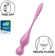 SATISFYER - LOVE BIRDS PALLE VIBRANTI KEGEL ROSA SATISFYER - LOVE BIRDS PALLE VIBRANTI KEGEL ROSA