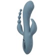 CALEXOTICS - VIBRATOR TRIPLE ECSTASY GRAU CALEXOTICS - VIBRATOR TRIPLE ECSTASY GRAU