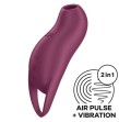 SATISFYER - POCKET PRO 1 CLITORIS STIMULATOR GARNET SATISFYER - POCKET PRO 1 CLITORIS STIMULATOR GARNET