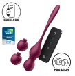 SATISFYER - LOVE BIRDS VARY BALLES VIBRANTES APPLICATION GRATUITE VIN ROUGE SATISFYER - LOVE BIRDS VARY BALLES VIBRANTES APPLICATION GRATUITE VIN ROUGE