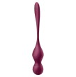 SATISFYER - LOVE BIRDS VARY VIBRATING BALLS FREE APP WINE RED SATISFYER - LOVE BIRDS VARY VIBRATING BALLS FREE APP WINE RED