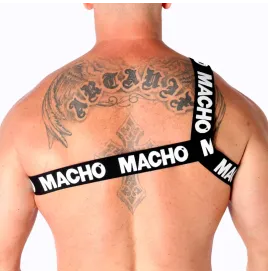 MACHO - PETTORINA ROMANA BIANCA L-XL