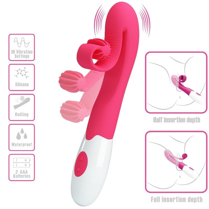 ROMANCE - VIBRATOR UND STIMULATOR 30 GESCHWINDIGKEITEN ROSA ROMANCE - VIBRATOR UND STIMULATOR 30 GESCHWINDIGKEITEN ROSA