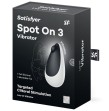 SATISFYER - SPOT ON 3 STIMULATEUR CLITORAL NOIR SATISFYER - SPOT ON 3 STIMULATEUR CLITORAL NOIR