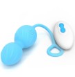 ARMONY - BLOSSOMS VAGINAL HANTEL VIBRATION FERNBEDIENUNG 10 VIBRATIONEN BLAU