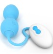 ARMONY - BLOSSOMS VAGINAL HANTEL VIBRATION FERNBEDIENUNG 10 VIBRATIONEN BLAU