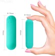 ARMONY - SPLASH HAHA VIBRATORE BULLET IN SILICONE 10 VIBRAZIONI 75 X 19 CM VERDE ARMONY - SPLASH HAHA VIBRATORE BULLET IN SILICONE 10 VIBRAZIONI 75 X 19 CM VERDE