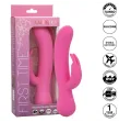 CALEXOTICS - FIRST TIME VIBRATOR RABBIT WIEDERAUFLADBAR ROSA CALEXOTICS - FIRST TIME VIBRATOR RABBIT WIEDERAUFLADBAR ROSA