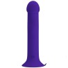 PRETTY LOVE - MURRAY YOUTH VIBRATING DILDO and RECHARGEABLE VIOLET