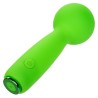 CALEXOTICS - NEON VIBES THE BUBBLY VIBE MINI MASSAGER 10 VIBRATIONS GREEN