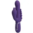 PRETTY LOVE - CAMMY TRIPLE VIBRADOR MULTIFUNCIÓN 4 EN 1 MORADO PRETTY LOVE - CAMMY TRIPLE VIBRADOR MULTIFUNCIÓN 4 EN 1 MORADO