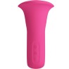 PRETTY LOVE - CLYDE VIBRATORE ORALE LINGUA VIBRANTE 12 VIBRAZIONI ROSA