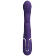 PRETTY LOVE - SHANIA TRIPLE RABBIT VIBRATOR MULTIFUNCTION PURPLE