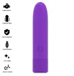 INTENSE - SYMONE USB RECHARGEABLE VIBRATING BULLET 8 VIBRATIONS PURPLE 10 X 2.2 CM INTENSE - SYMONE USB RECHARGEABLE VIBRATING BULLET 8 VIBRATIONS PURPLE 10 X 2.2 CM