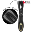 IBIZA - DOUBLE VIBRATOR CLAMPING BLACK IBIZA - DOUBLE VIBRATOR CLAMPING BLACK