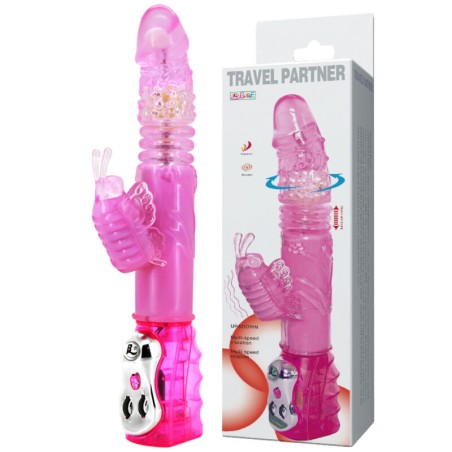BAILE - TRAVEL PARTNER ROTADOR UP and DOWN RABBIT ROSA
