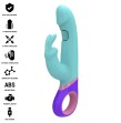 INTENSE - MONICA VIBRATORE RABBIT CON STIMOLATORE G-SPOT ROTANTE BLU INTENSE - MONICA VIBRATORE RABBIT CON STIMOLATORE G-SPOT ROTANTE BLU