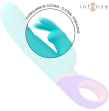 INTENSE - MONICA VIBRATORE RABBIT CON STIMOLATORE G-SPOT ROTANTE BLU INTENSE - MONICA VIBRATORE RABBIT CON STIMOLATORE G-SPOT ROTANTE BLU