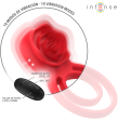 INTENSE - GAIL STIMULATOR ROSE 10 VIBRATIONS RED REMOTE CONTROL INTENSE - GAIL STIMULATOR ROSE 10 VIBRATIONS RED REMOTE CONTROL