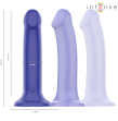 INTENSE - VICTORIA VIBRATEUR AVEC VENTOUSE 10 VIBRATIONS BLEU FONCÉ TÉLÉCOMMANDE INTENSE - VICTORIA VIBRATEUR AVEC VENTOUSE 10 VIBRATIONS BLEU FONCÉ TÉLÉCOMMANDE