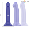 INTENSE - VICTORIA VIBRATOR MIT SAUGNAPF 10 VIBRATIONEN DUNKELBLAU FERNBEDIENUNG