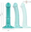 INTENSE - KATIE VIBRATEUR AVEC VENTOUSE 10 VIBRATIONS TÉLÉCOMMANDE BLEUE